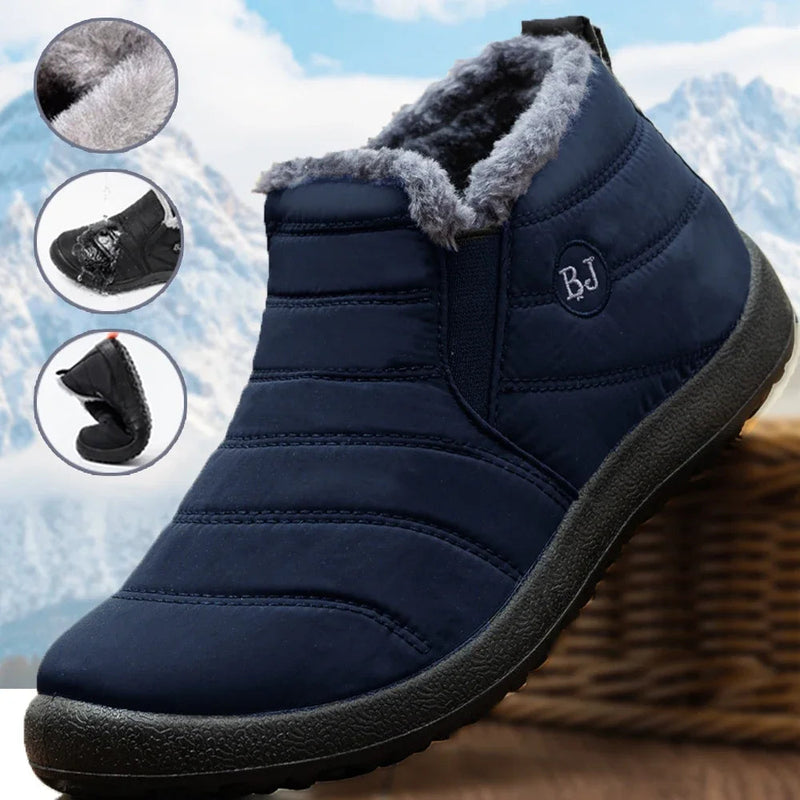 Tênis Feminino Impermeável Peluciado - Snow Boots