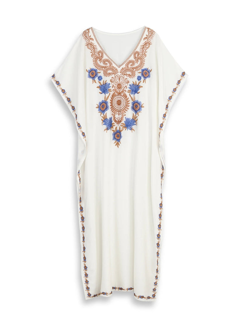 Kaftan Longo Bordado - Esterline