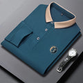 Camisa Polo Masculina Manga Longa + Relógio Brinde