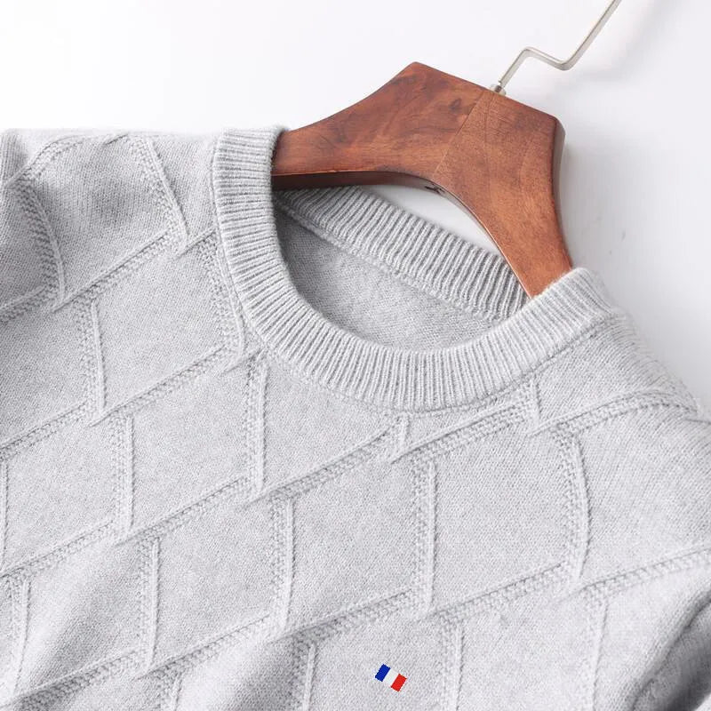 Suéter Masculino Camisa Embutida