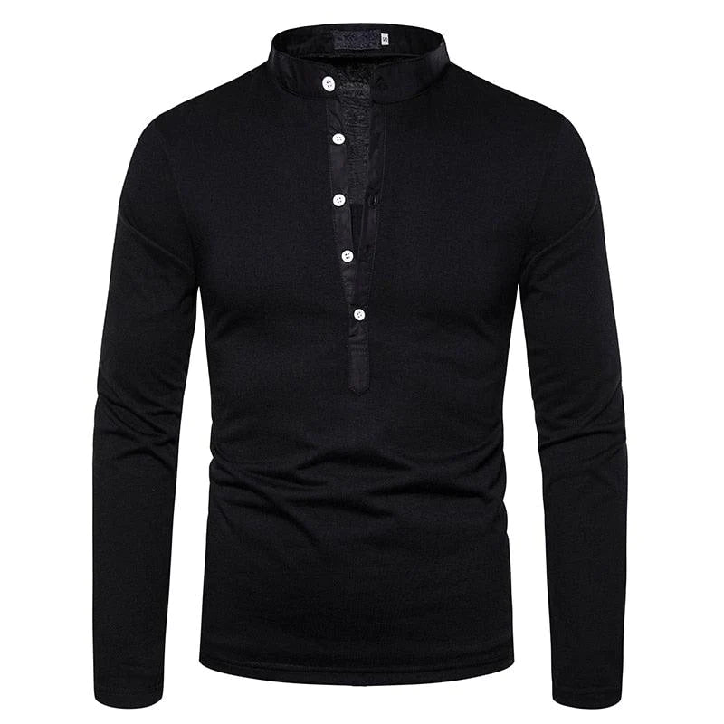 Camisa Social Masculina Slim Titanium