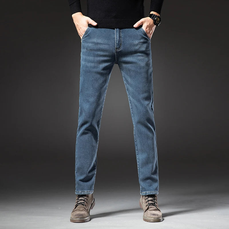 Calça Jeans Masculina com Revestimento Interno - ColdStyle