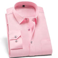 Camisa Social Masculina Elástica Anti-Estiramento