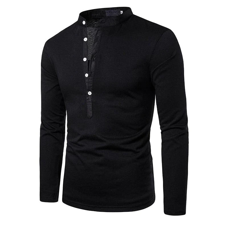 Camisa Social Masculina Slim Titanium