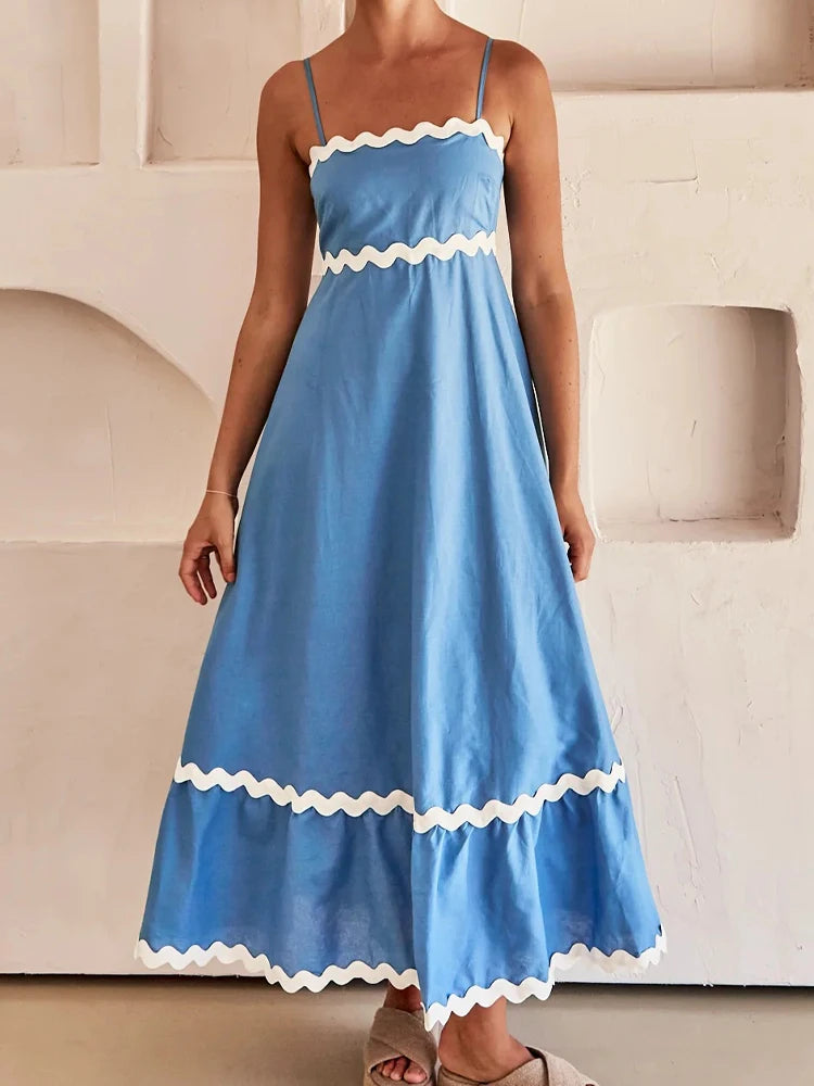 Vestido Longo Sem Mangas - Sophie