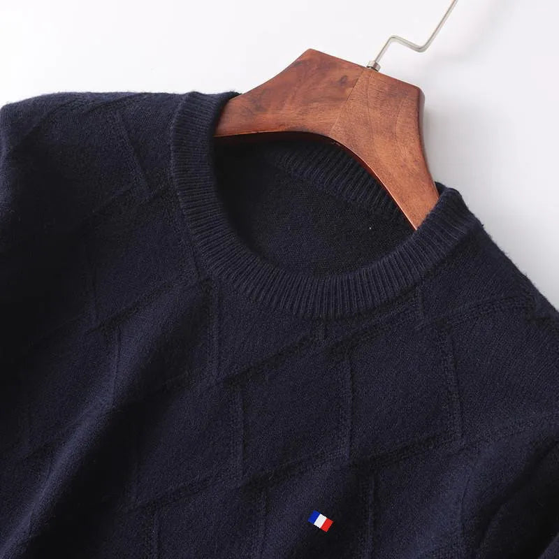 Suéter Masculino Camisa Embutida
